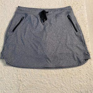 Tek Gear Grey Skorts with Zipper pockets Size Sm